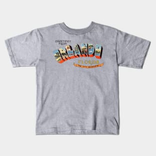 Greetings from Orlando Florida Kids T-Shirt